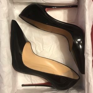 Black Christian Louboutin heels